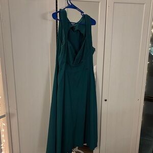 Torrid Teal Backless Dress